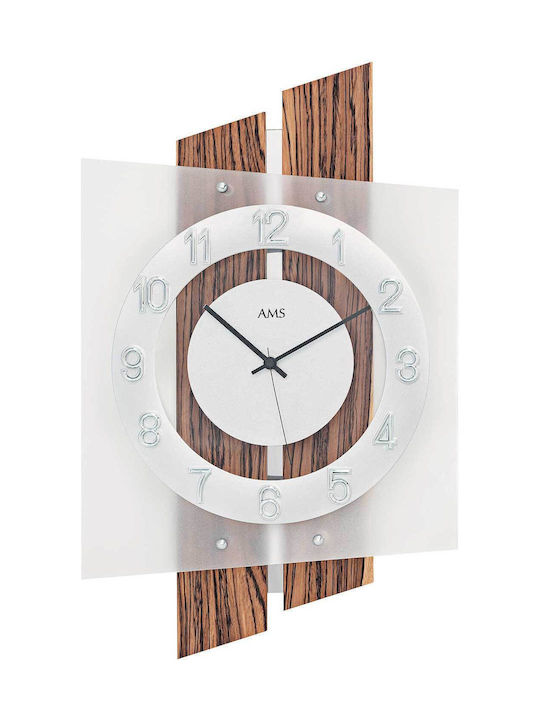 AMS Wall Clock White