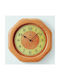 AMS Wall Clock Gold