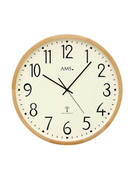 AMS Wall Clock Ecru