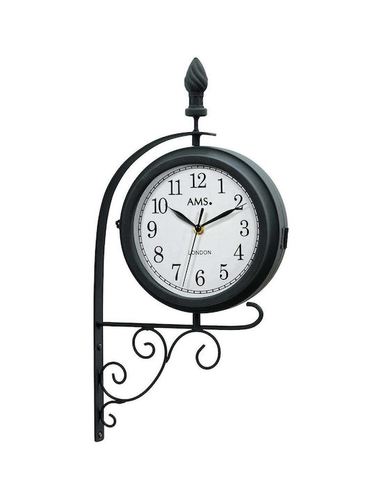 AMS Wall Clock White