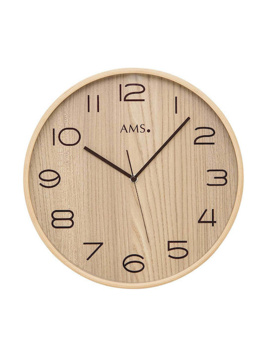 AMS Wall Clock Beige