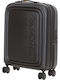 Mandarina Duck Logoduck Cabin Hard Black Suitcase With 4 Wheels Height 55cm
