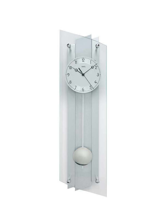 AMS Wall Clock Gray