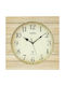 AMS Wall Clock Ecru