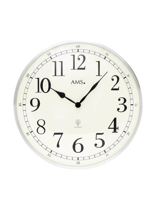 AMS Wall Clock White