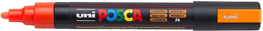 Uni-Ball Pc-5m Permanent Marker Fluo orange