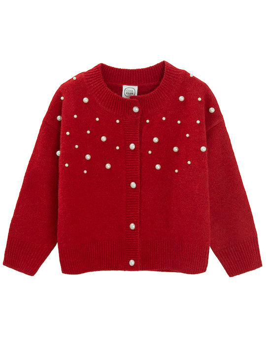 Cool Club Kinder-Strickjacke ROT