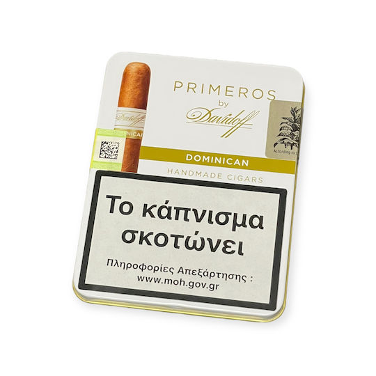 Davidoff Primeros Panatela Țigări de foi Republica Dominicană 6buc 105mm