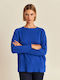 Forel Long-sleeved Women's Pullover RoyalBlue