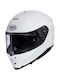 Premier Hyper U8 DCA бял гланц Мотоциклетна каска Full Face ECE 22.06 1400гр