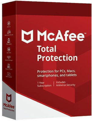 McAfee Total Protection 2022 for 1 Device and 1 Year of Use