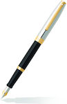 Sheaffer Sagaris Writing Pen Medium Black with Black Ink