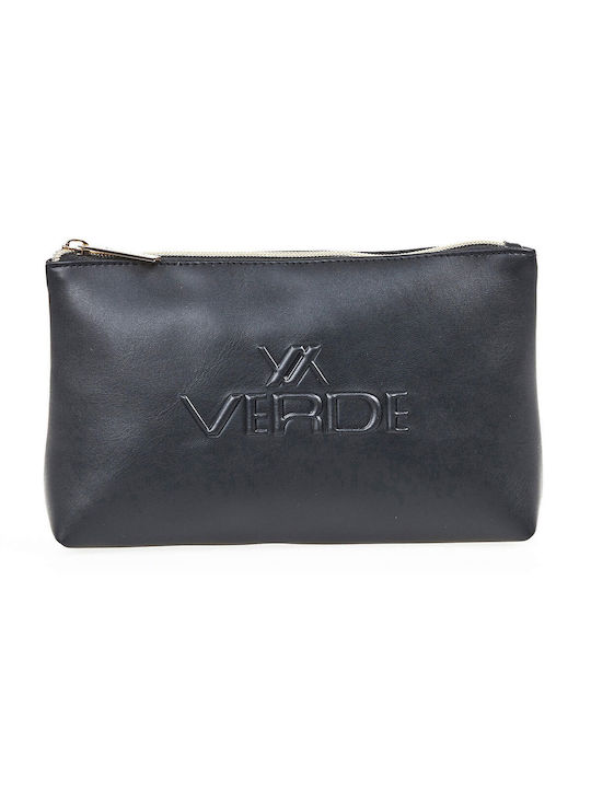 Verde Damen Necessaire in Schwarz Farbe 23cm