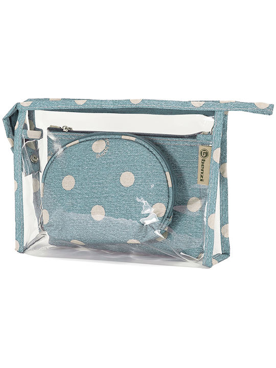 Benzi Set Toiletry Bag with Transparency