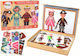 Lean Toys Μαγνητικό Παιχνίδι Κατασκευών Σετ για Παιδιά 3+ Ετών