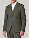 Men's Suit Jacket Khaki