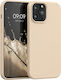 KWmobile Rubberized Back Cover Silicone (iPhone 13 Pro Max)