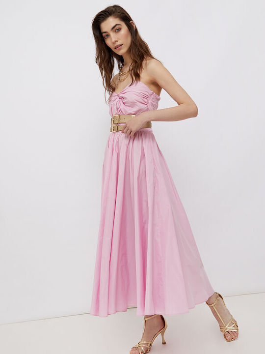 Liu Jo Abito Maxi Φόρεμα Ροζ