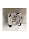 Casa Vogue Tabletop Clock White 41832