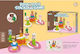 Gounaridis Toys Baby Aktivitätsspielzeug Spiel Mit Ringen Für 3+ Monate