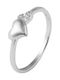 Akzent Ring with Zircon made of Silver