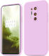 Bodycell Square Liquid Back Cover Σιλικόνης Light Violet (OnePlus 8 Pro)