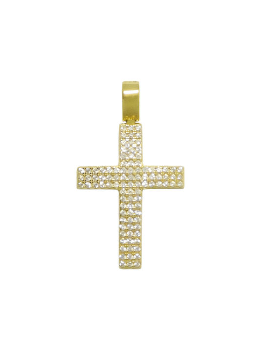 Goldjewels Women's Gold Cross 14K