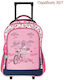 Next Βagtrotter School Bag Trolley Junior High-High School White