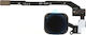 Flex Cable with Home Button in Black color for iPhone 5S.