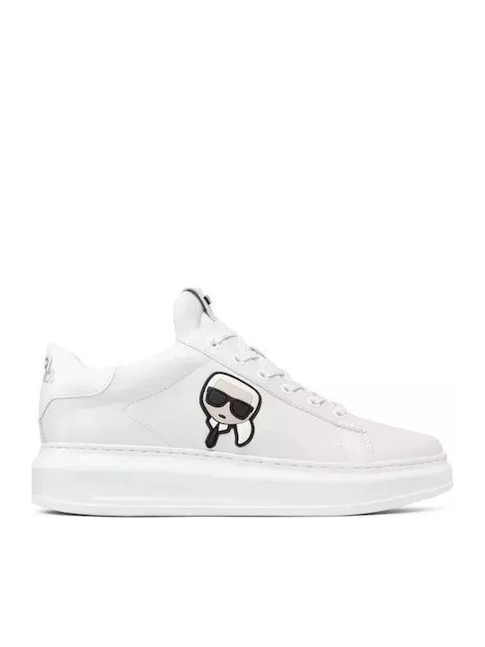 Karl Lagerfeld Ikonic 3D Ανδρικά Sneakers Λευκά