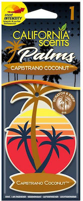 California Scents Cartelă Aromatică Agățătoare Mașină Nucă de cocos