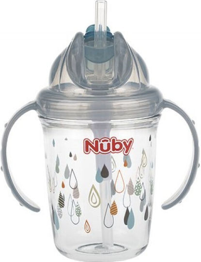 Nuby Baby Cup made of Plastic Gray 240ml for 12m+m+