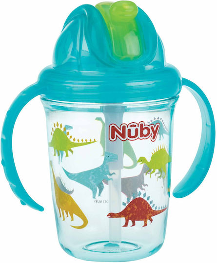Nuby Baby Cup made of Plastic Turquoise 240ml for 12m+m+