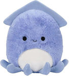 Jazwares Plush Squishmallows Fuzzamallows Stacy the Squid for 3+ Years 30.5 cm