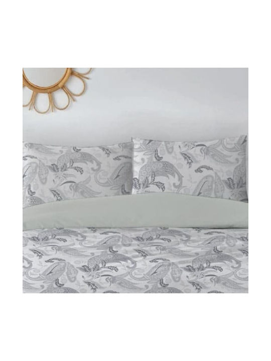Amo La Casa Pillowcase Set Grey 50x70cm.