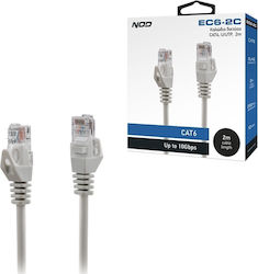 NOD EC6-2C U/UTP Cat.6 Cablu Ethernet 2m Gri NOD EC6-2C U/UTP Cat.6 Cablu Ethernet 2m Gri