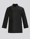Toma Youniform Coat Chef Black with Long Sleeve...