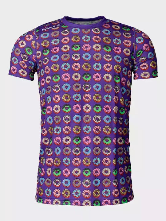 Sportliches T-Shirt Marineblau
