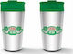 Pyramid International Ποτήρι Θερμός 450ml Λευκό