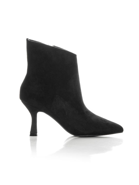 Shoe Art Suede Women's Ankle Boots Black