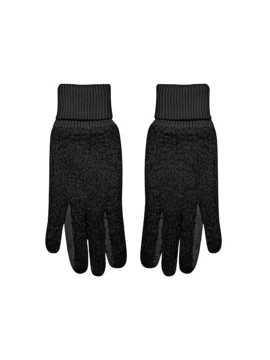Stamion Women's Gloves with Fur Black