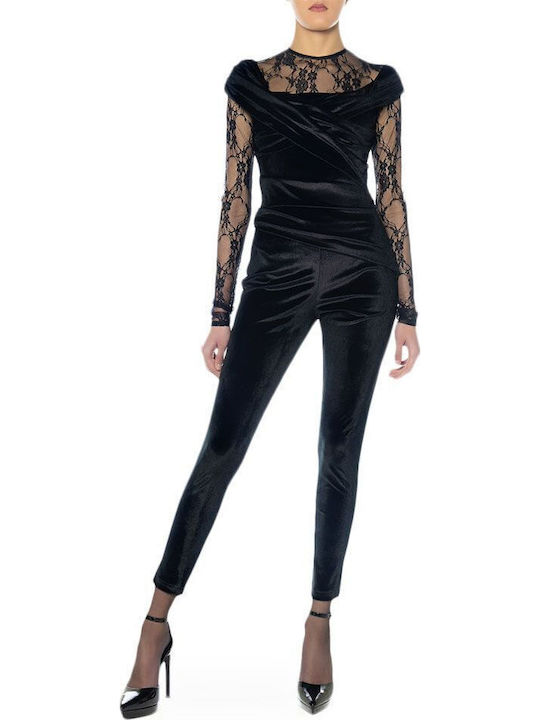 Mi-Ro Jumpsuit Schwarz
