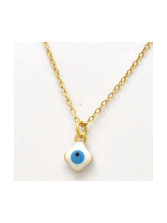 Goldjewels Necklace Eye Gold Plated