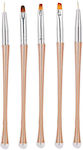 Set Nail Brushes Acrylic