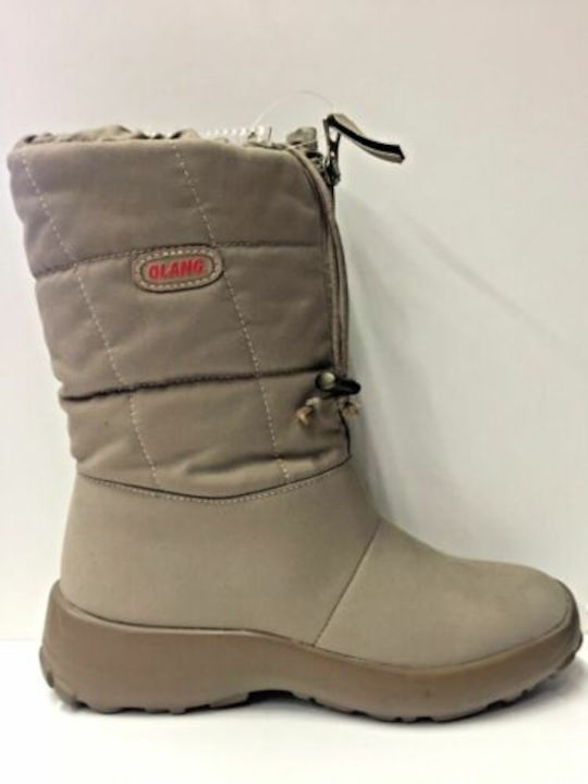 Damenstiefel Beige