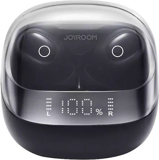 Joyroom Jdots Series JR-DB2 In-ear Bluetooth Handsfree Ακουστικά με Θήκη Φόρτισης Μαύρα