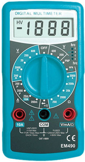 All-Sun Digitales Multimeter mit Summer mit AC / DC / Widerstandsmessung EM-490