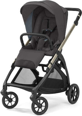 Inglesina Electa Baby Stroller Suitable for Newborn Upper Black / Iridium 8.7kg