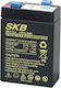 SKB Μπαταρία UPS με Χωρητικότητα 3.2Ah και Τάση 6V 6V-3.2AH