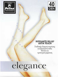 Elegance Women's Pantyhose 40 Den Tightening Black